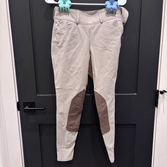 RJ Classics Side Zip Knee Patch Show Breeches 26/R - Picture 1 of 3